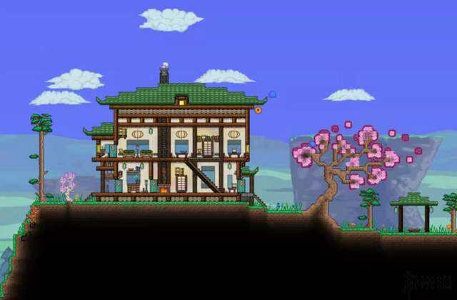 泰拉瑞亞玻璃牆壁怎麼做？