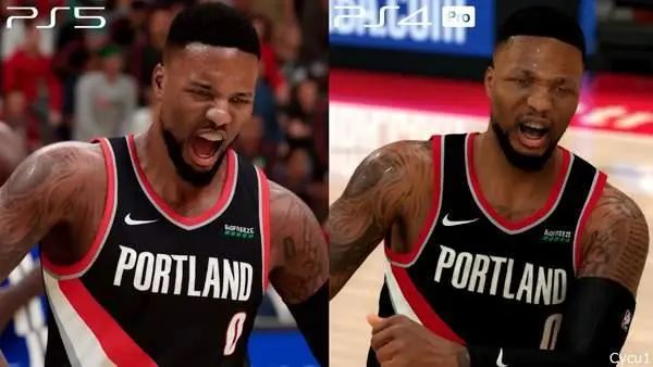 《NBA 2K21》PS5版對比PS4版 前者球員更加真實
