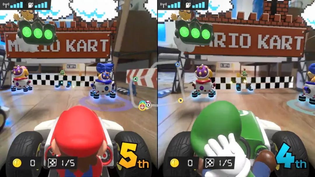 《馬里奧賽車實況：家庭賽車場》2.0版本更新 新增分屏模式