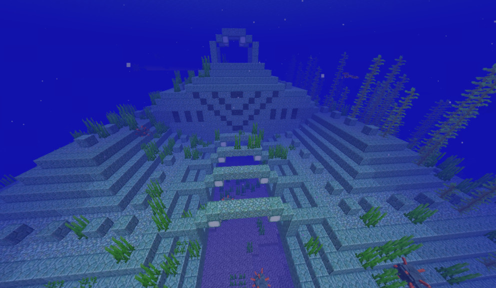 我的世界海洋宮殿坐標在哪？