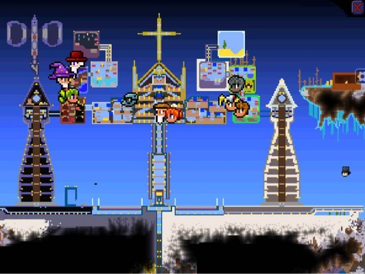 泰拉瑞亞太空怎麼去？