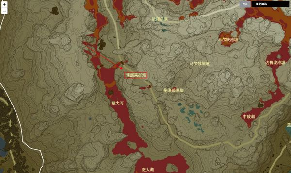 塞爾達傳說：荒野之息南採掘場在什麼位置在哪？