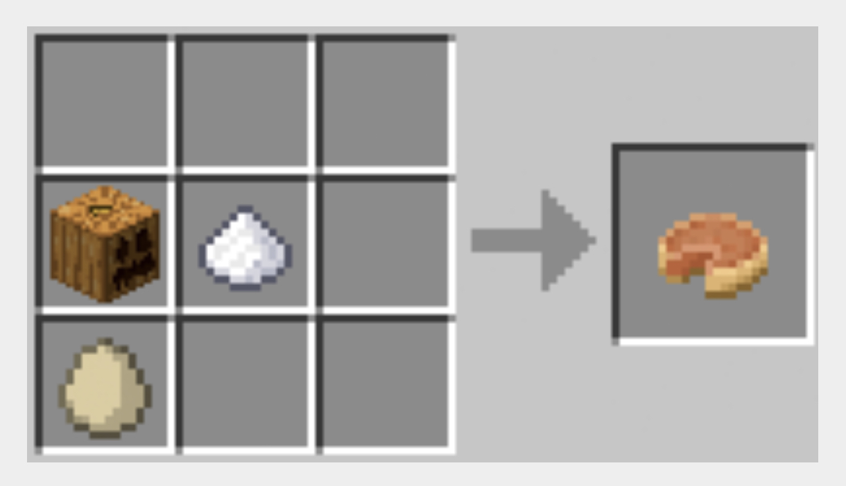 食物類南瓜派的合成配方是什麼？需要搭配合成示意圖