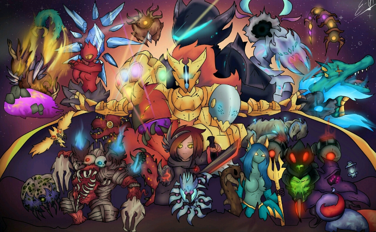 泰拉瑞亞怎麼裝6個蠕蟲圍巾？