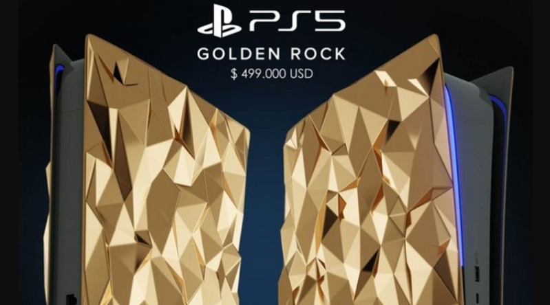 黃金定製版PS5售價公布 18克拉高達499000美元