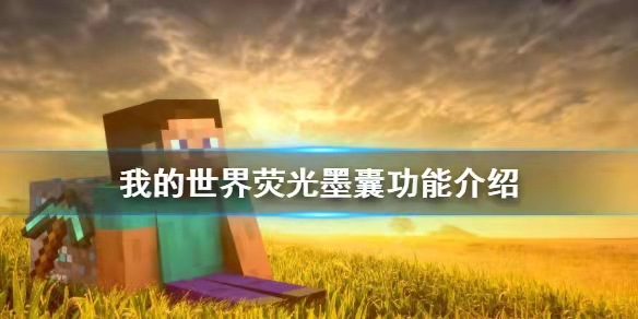 我的世界熒光墨囊有什麼用？