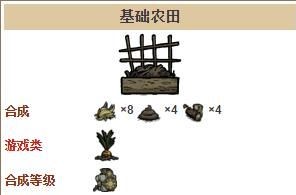 如何合成基礎農田?