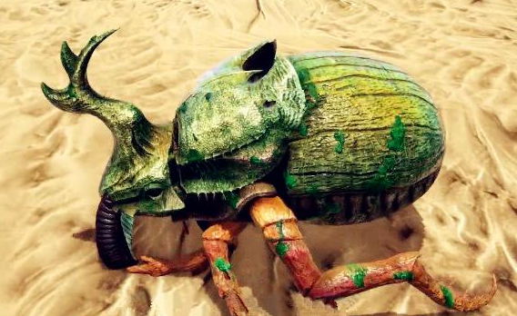 方舟蜣螂吃什麼食物？