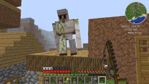 我的世界怎麼召喚村民守衛？