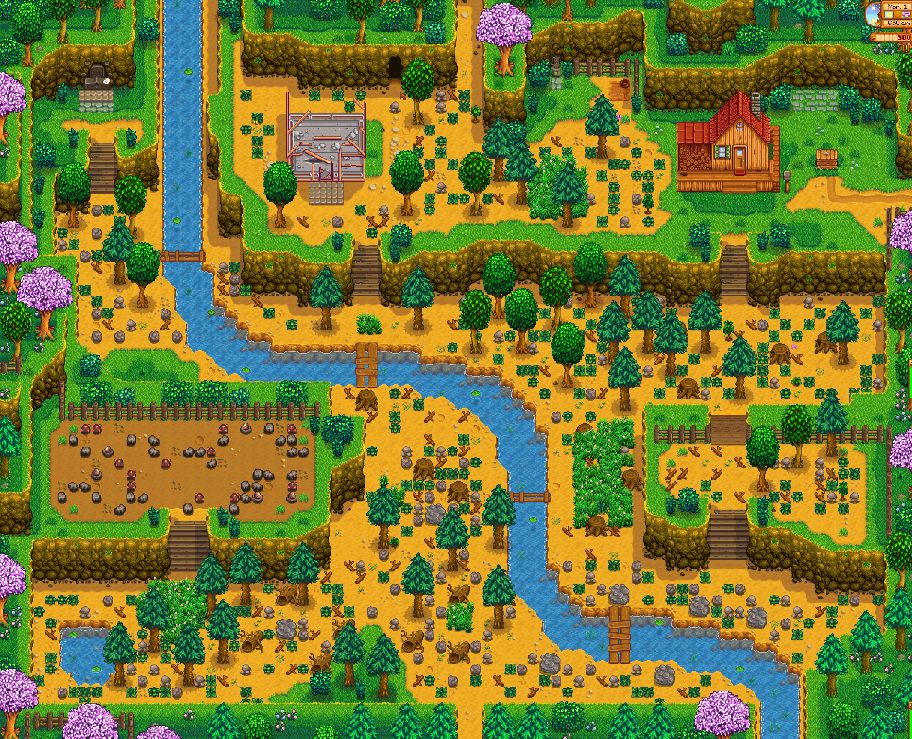 星露穀物語山區怎麼去？