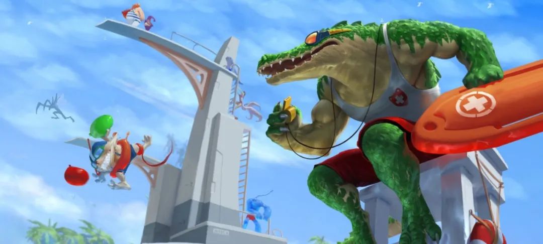 《英雄聯盟手游》攻略——LOL手游中除螳螂獅子狗有特殊彩蛋，鱷魚狗頭竟然也有？可升級無限怒氣+Aoe傷害！