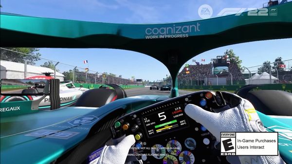 EA發布《F1 22》全新預告片 展示VR端玩法
