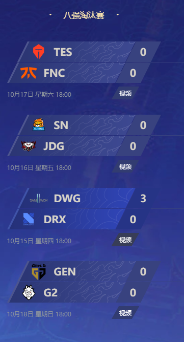 S10八強賽：DWG完勝DRX晉級四強