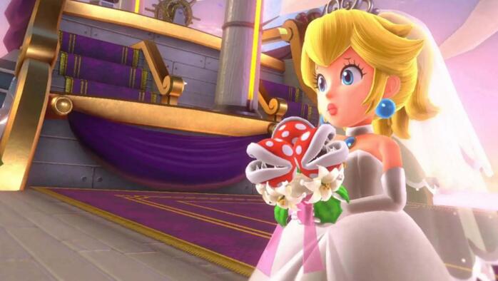 馬里奧奧德賽蘑菇王國公主在哪？