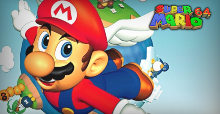 人氣遊戲排行表 《超級馬里奧64》地位穩固