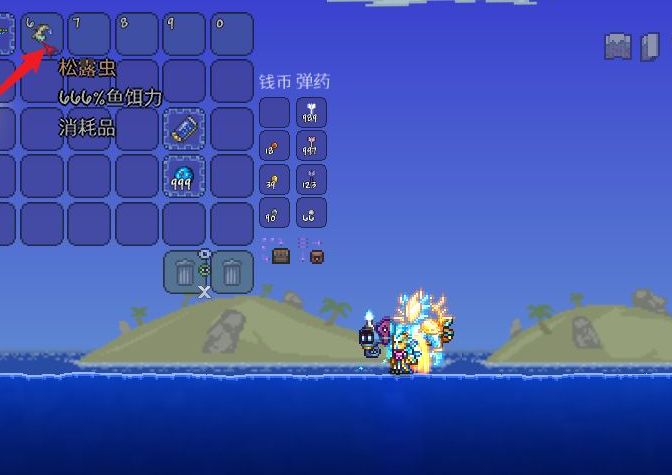 泰拉瑞亞豬龍魚公爵怎麼召喚？