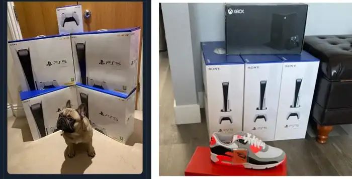 英國黃牛屯貨3500台PS5 用機器人搶貨100%保底一台
