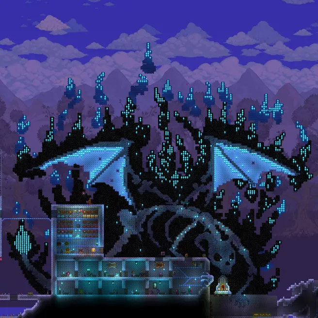 泰拉瑞亞暗影騎槍怎麼得？