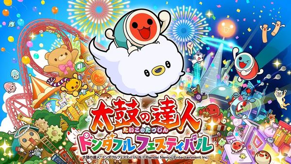 Switch獨占《太鼓達人 咚咚雷音祭》公布曲目列表
