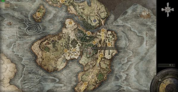 艾爾登法環癲火村在哪裡？