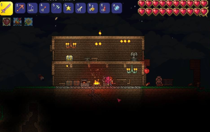 泰拉瑞亞隕石怎麼挖？