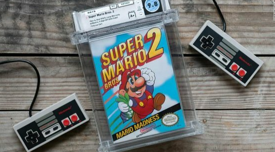 買來不玩有驚喜，美國未開封《超級瑪麗2》拍出近9萬美元