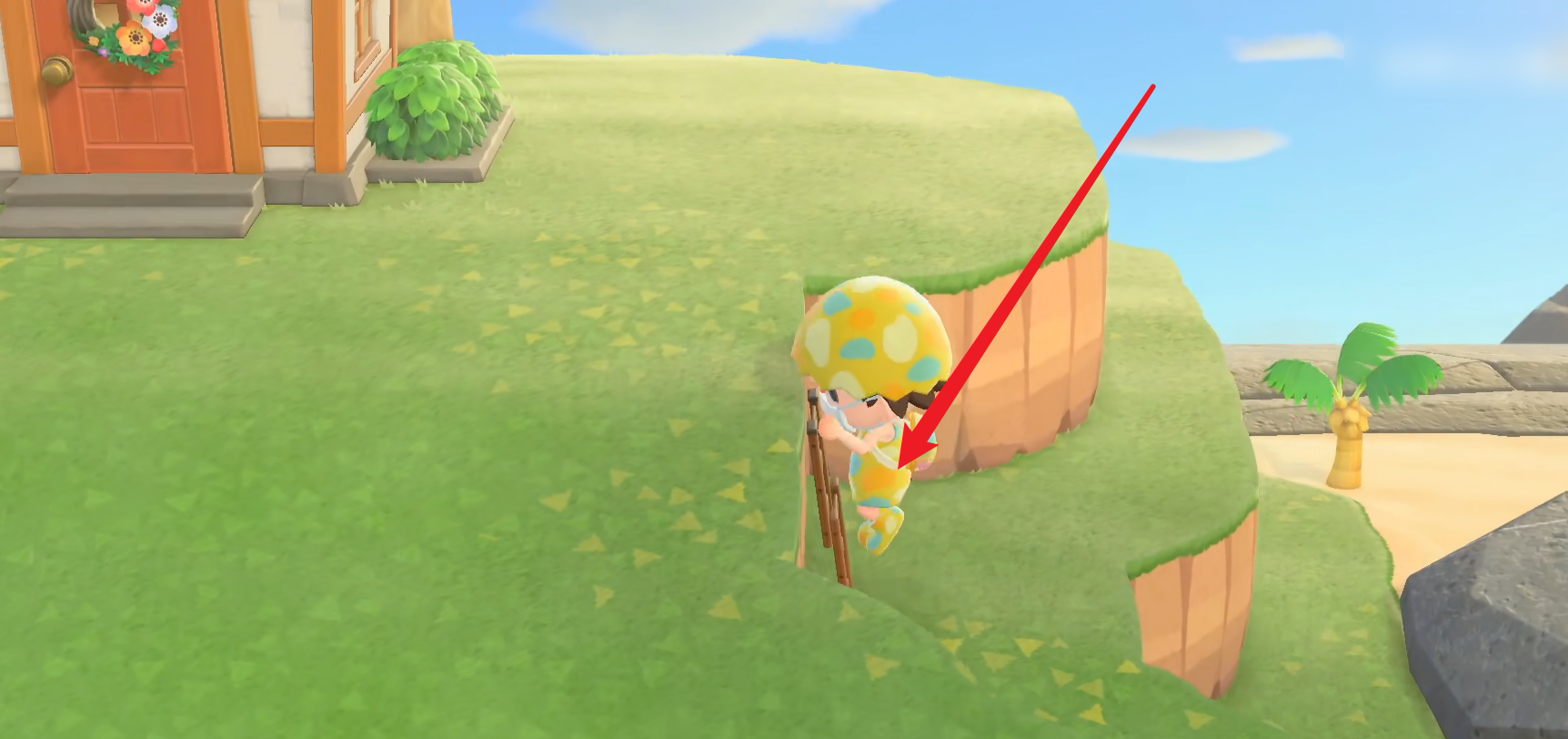 動森梯子怎麼用？