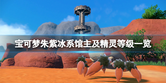 《寶可夢朱紫》冰系館主是誰？冰系館主及精靈等級一覽