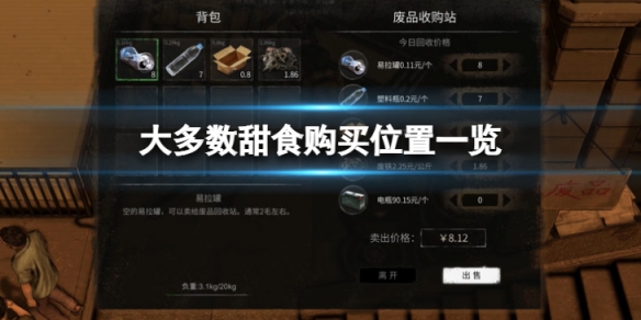 《大多數》甜食在哪買？甜食購買位置一覽