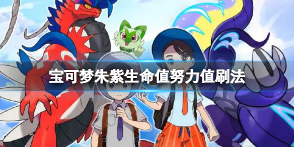 《寶可夢朱紫》hp努力值怎麼刷？生命值努力值刷法介紹