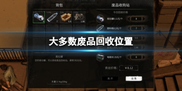 《大多數》廢品回收在哪裡？廢品回收位置