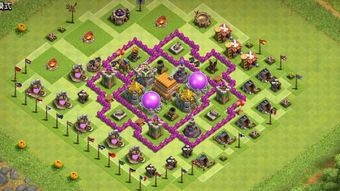 部落衝突怎麼換陣型,部落衝突部落戰想問一下這樣的陣型應該如何拆3星