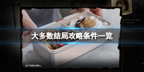 《大多數》劇情結局有哪些？結局攻略條件一覽