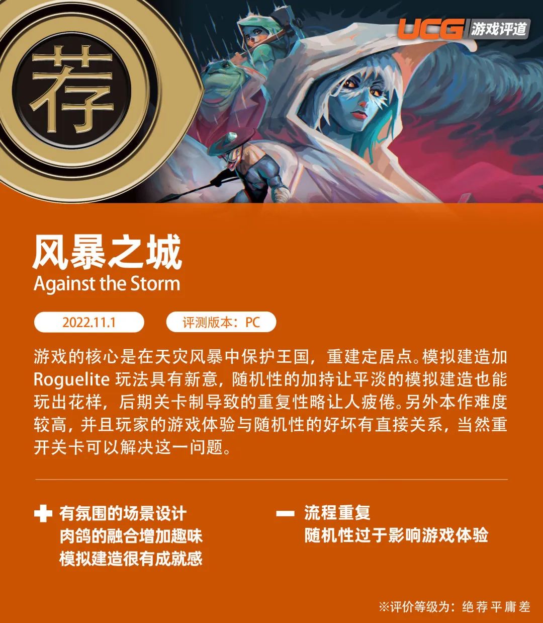 在天災風暴中建立家園:《風暴之城》評測