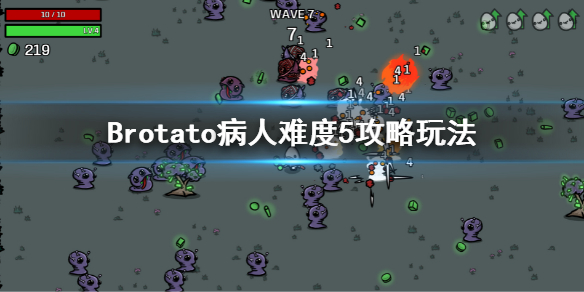 《Brotato》病人怎麼玩？病人難度5攻略玩法