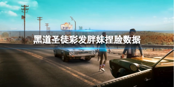 《黑道聖徒重啟版》彩發胖妹捏臉怎麼捏？彩發胖妹捏臉數據分享