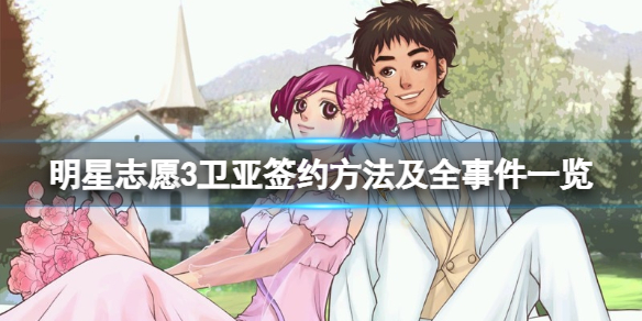 《明星志願3》衛亞變身事件怎麼觸發？衛亞簽約方法及全事件一覽