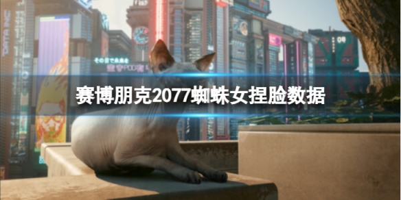 《賽博朋克2077》蜘蛛女怎麼捏？蜘蛛女捏臉數據分享