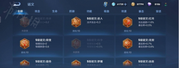 五級銘文一共多少個