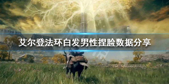 《艾爾登法環》男性角色如何捏臉？白髮男性捏臉數據分享