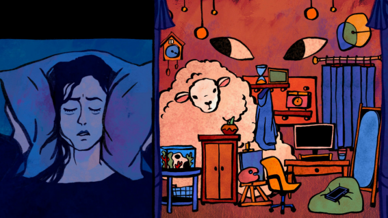 最近睡得好嗎？短篇互動點擊游戲《失眠》現已開啟免費試玩