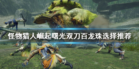 《怪物獵人崛起》雙刀百龍珠如何選擇？曙光雙刀百龍珠選擇推薦