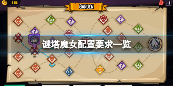 《謎塔魔女》配置要求高嗎？游戲配置要求一覽