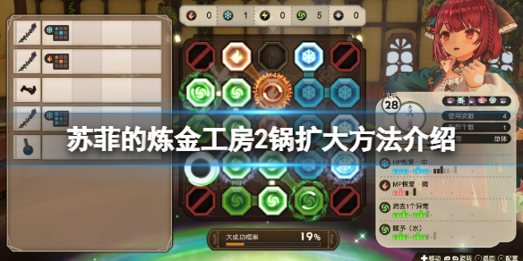 《蘇菲的煉金工房2》鍋怎麼擴大？鍋擴大方法介紹