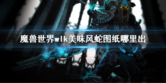 《魔獸世界》wlk美味風蛇圖紙哪裡出？美味風蛇圖紙獲得方法