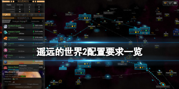 《遙遠的世界2》配置要求是什麼？配置要求一覽