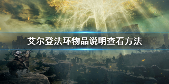 《艾爾登法環》物品說明查看方法 怎麼查看物品介紹