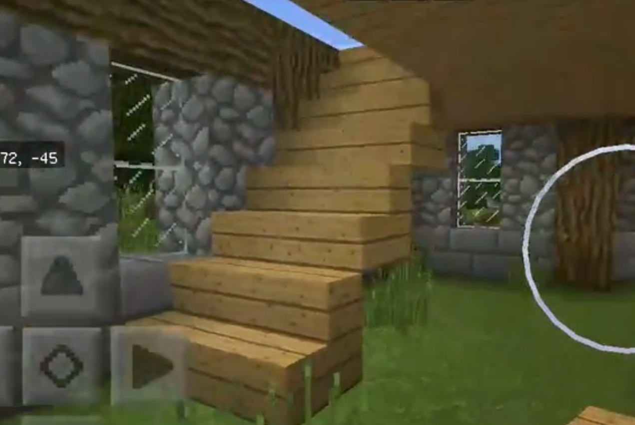 我的世界怎麼做一個石木小屋？