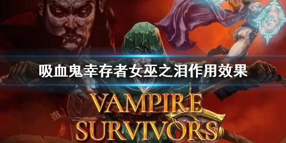 《吸血鬼倖存者》女巫之淚作用效果 女巫之淚效果介紹