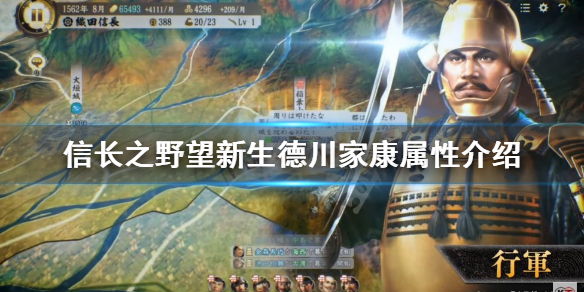 《信長之野望新生》德川家康厲害嗎？德川家康屬性介紹